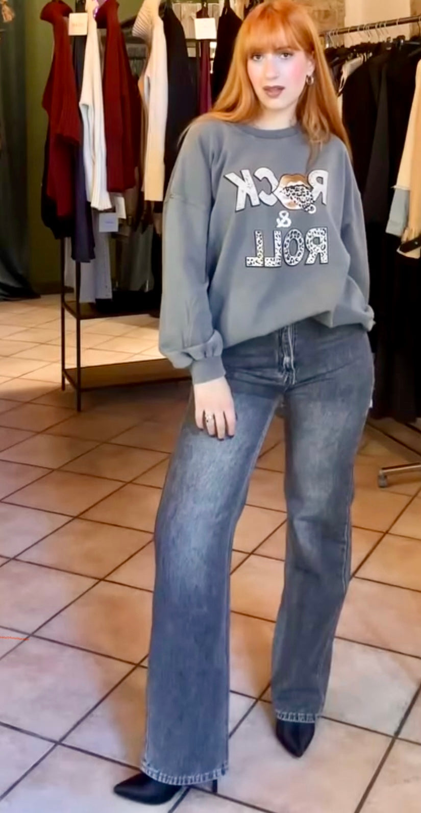 Jeans con particolarità sul retro