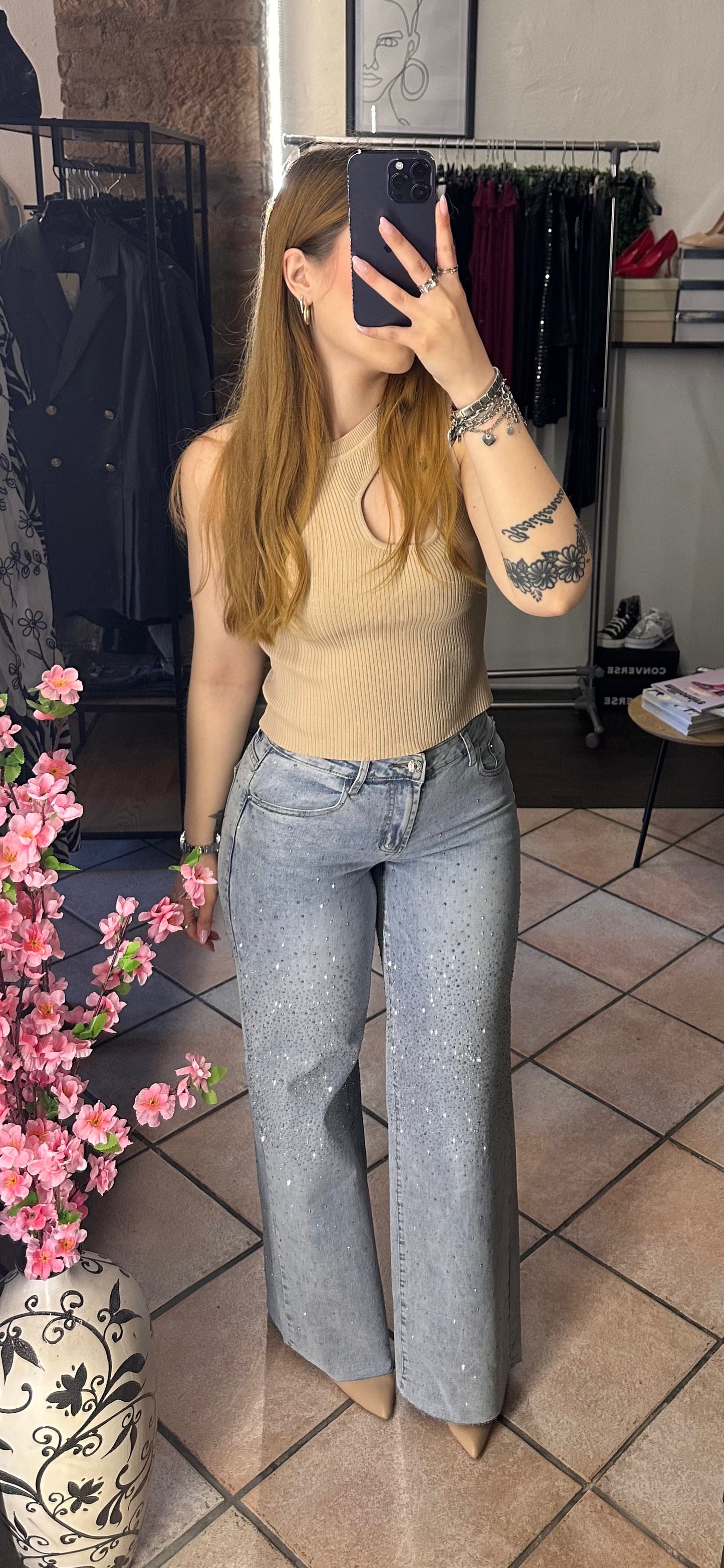 JEANS GLITTER