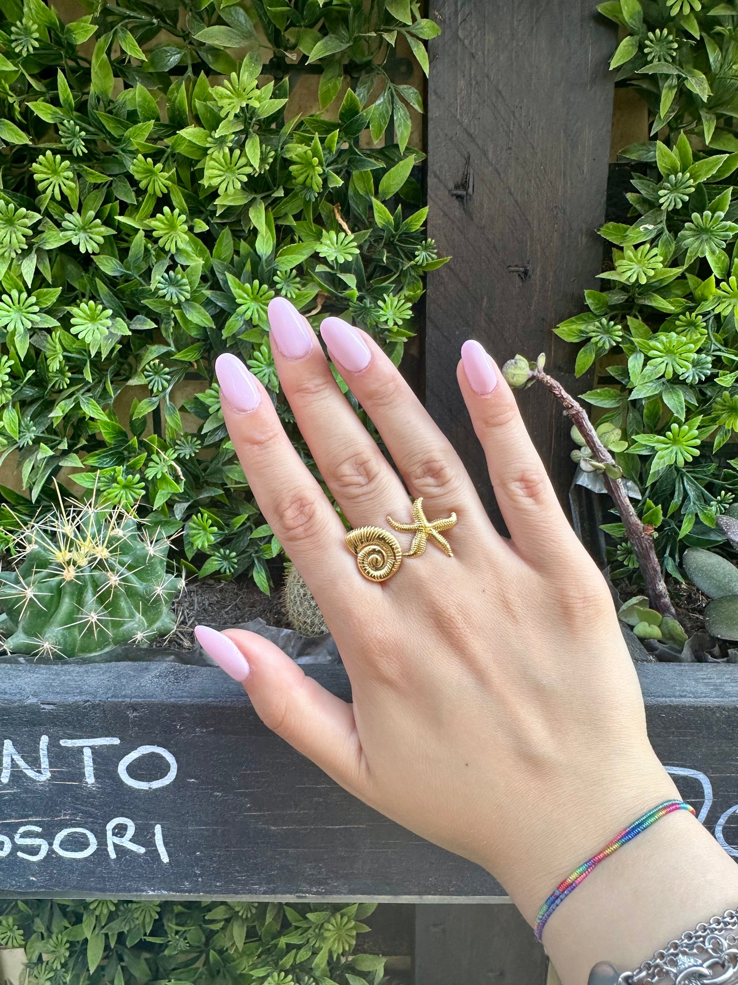 Anello stella marina